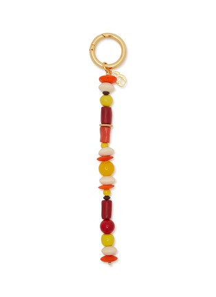 Main View - Click To Enlarge - ÉLIOU - Fire Beaded Bag Charm