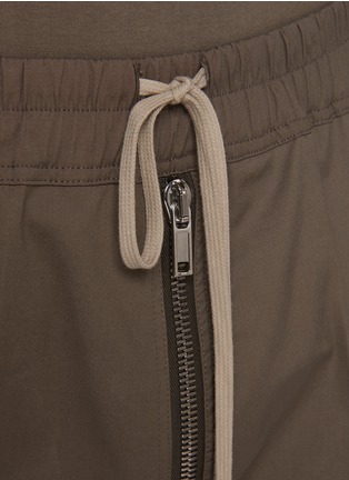  - RICK OWENS  - Bela Pods Exposed Zipper Shorts