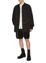 Figure View - Click To Enlarge - RICK OWENS  - Fogpocket Hidden Placet Cotton Shirt