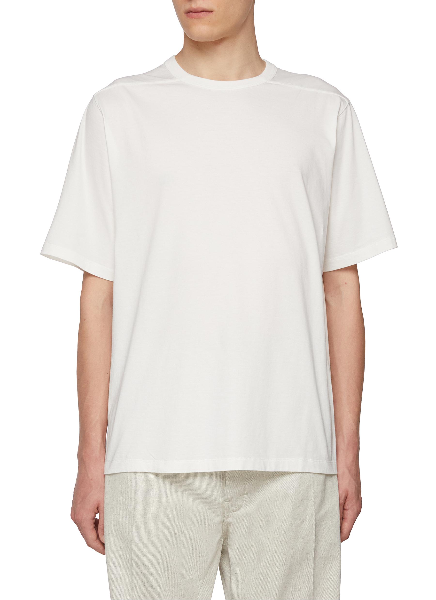 【関税&送料込】Rick Owens Brad T Cotton T-Shirt RICK OWENS Brad Cotton-Jersey T-Shirt for Men | MR PORTER