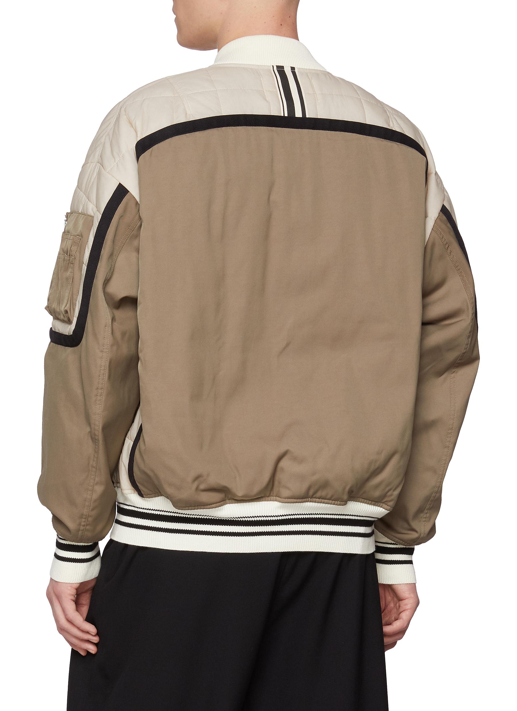 Padded Bomber Flight Jacket - Thumbnail 3