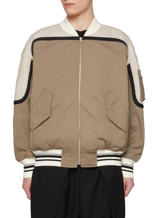 Main View - Click To Enlarge - MORDECAI - Padded Bomber Flight Jacket