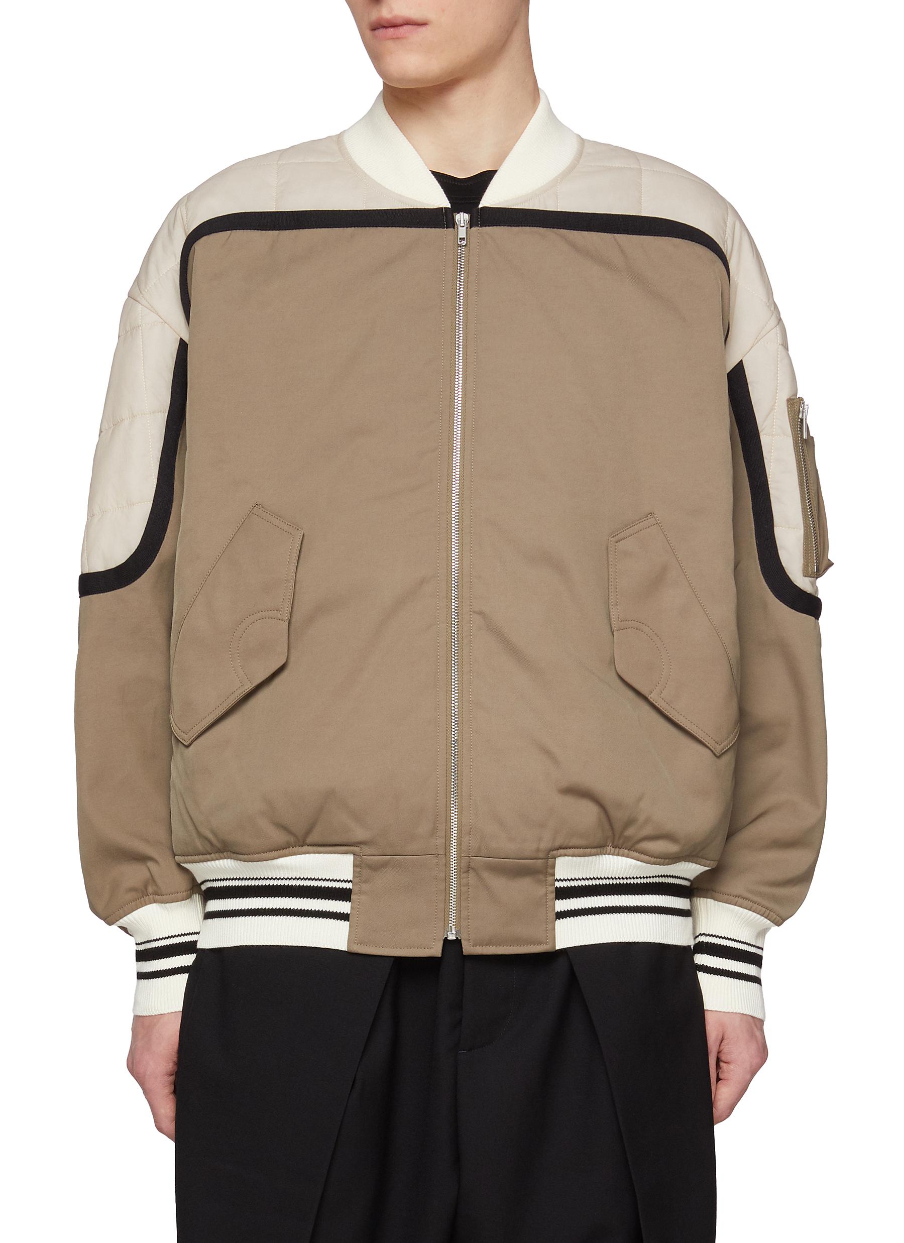 Padded Bomber Flight Jacket