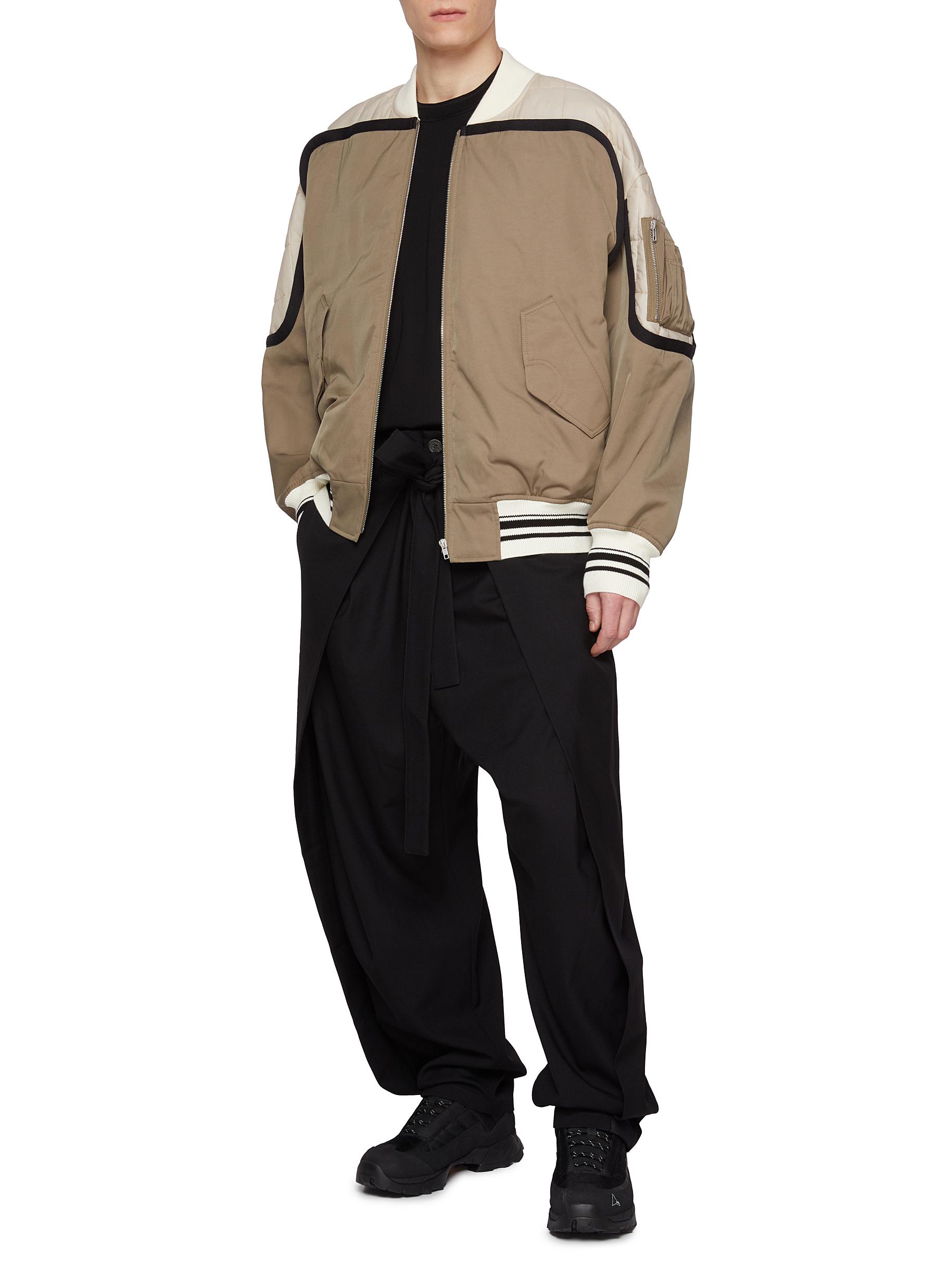 Padded Bomber Flight Jacket - Thumbnail 2