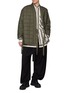 Figure View - Click To Enlarge - MORDECAI - Padded Kimono Wrap Jacket