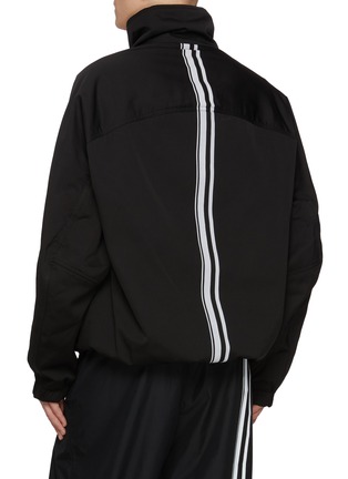 Back View - Click To Enlarge - MORDECAI - Stand Collar Zip Up Jacket