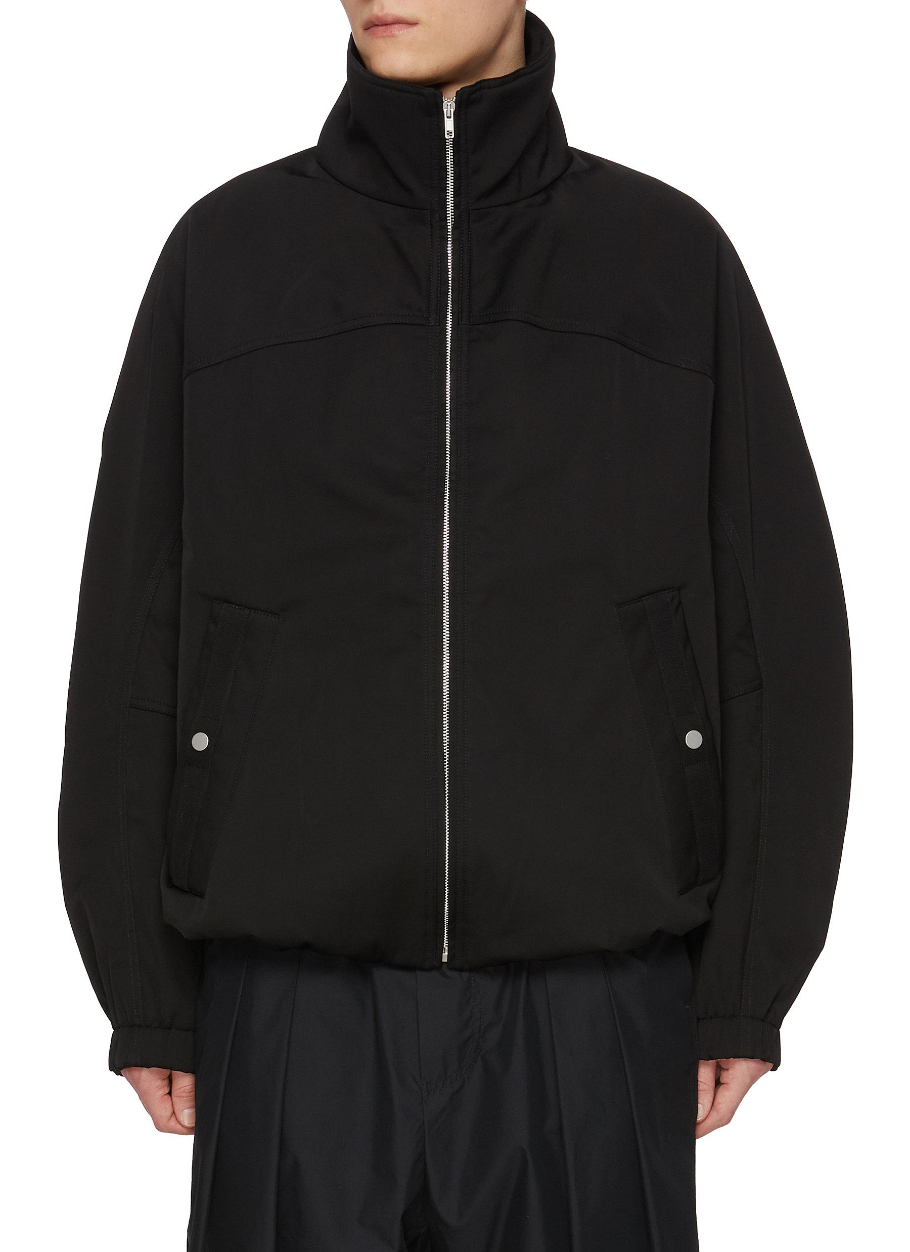 Stand Collar Zip Up Jacket