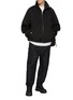 Figure View - Click To Enlarge - MORDECAI - Stand Collar Zip Up Jacket