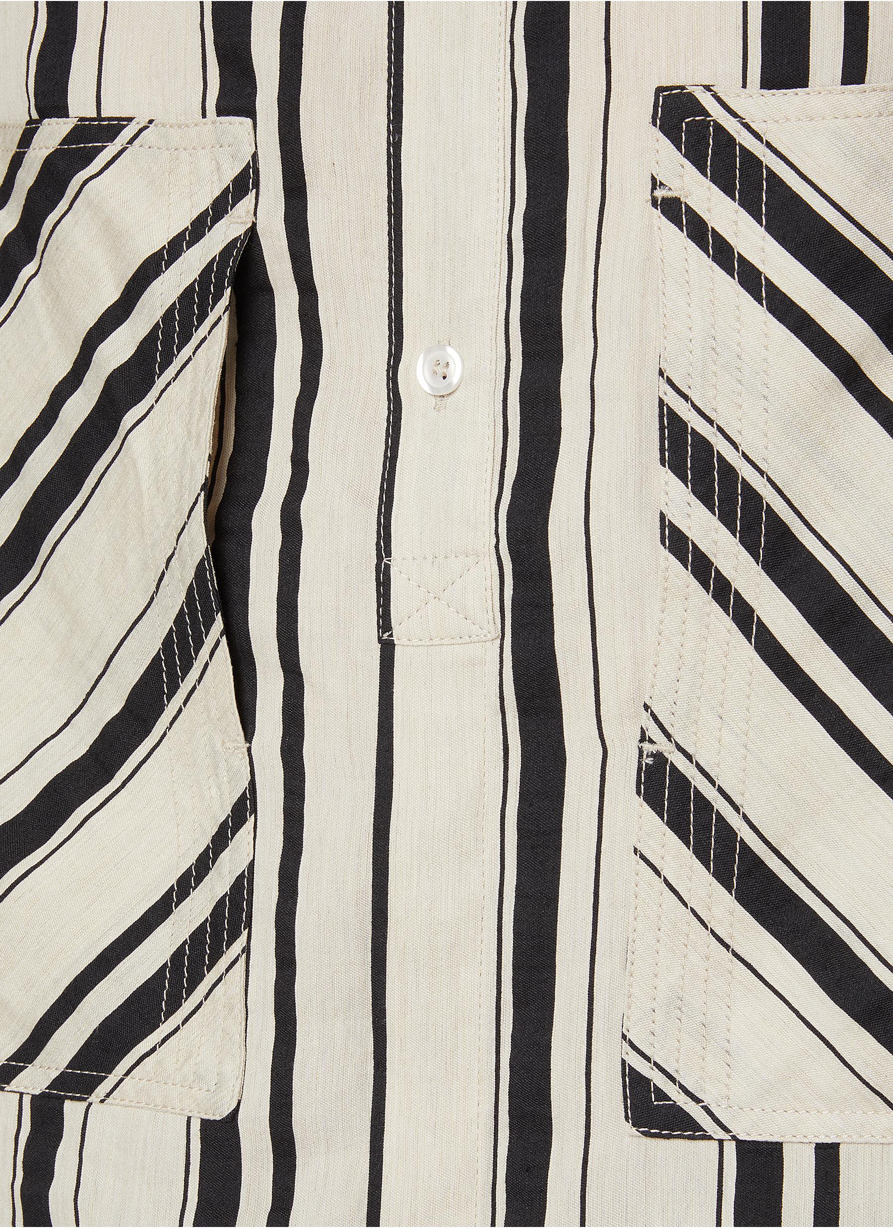 Marrakech Striped Shirt - Thumbnail 4