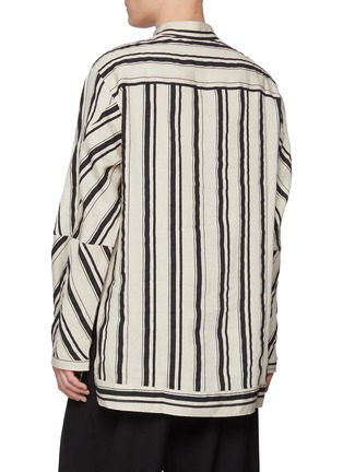 Back View - Click To Enlarge - MORDECAI - Marrakech Striped Shirt