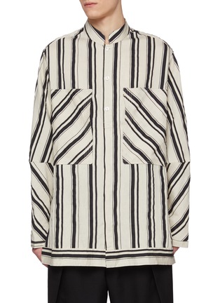 Main View - Click To Enlarge - MORDECAI - Marrakech Striped Shirt