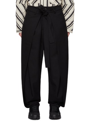 Main View - Click To Enlarge - MORDECAI - Wrap Wool Pants