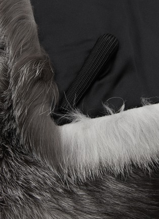 Detail View - Click To Enlarge - LANE'S - Blue Frost Fox Fur Scarf