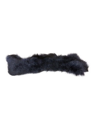 Main View - Click To Enlarge - LANE'S - Blue Frost Fox Fur Scarf