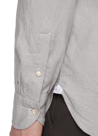  - LUIGI BORRELLI - NAPOLI - Rio Spread Collar Cotton Shirt