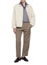 Figure View - Click To Enlarge - LUIGI BORRELLI - NAPOLI - Rio Spread Collar Cotton Shirt