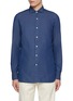 Main View - Click To Enlarge - LUIGI BORRELLI - NAPOLI - Rio Spread Collar Denim Shirt