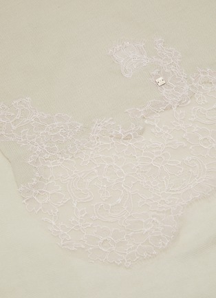 Detail View - Click To Enlarge - LANE'S - The New H Cashmere Silk Lace Shawl