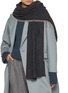 Figure View - Click To Enlarge - LANE'S - The New H Cashmere Silk Shawl