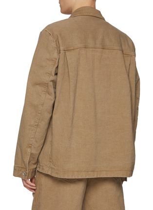 Back View - Click To Enlarge - SACAI - Quad Pocket Denim Jacket