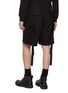 Back View - Click To Enlarge - SACAI - Strap Detail Belted Cotton Shorts