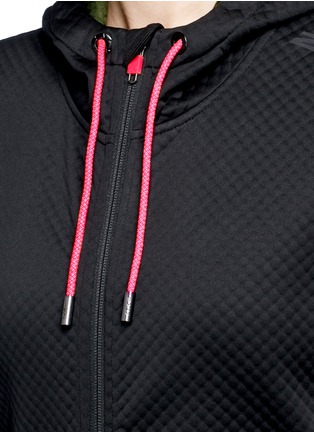 Detail View - Click To Enlarge - 2XU - Textured diamond pattern performance thermal jacket
