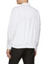 Back View - Click To Enlarge - SACAI - Dual Closure Cotton Shirt Jacket