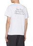 Back View - Click To Enlarge - SACAI - James Dean Cotton T-Shirt