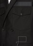  - SACAI - x WTAPS Square Stitching Double Breasted Cotton Blazer