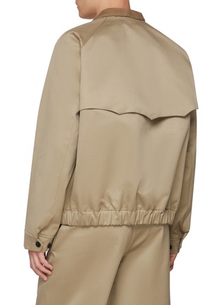 Back View - Click To Enlarge - SACAI - Dual Closure Cotton Jacket