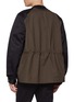 Back View - Click To Enlarge - SACAI - Hybrid Elasticated Waist Sweater