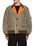 Main View - Click To Enlarge - SACAI - Stand Collar Bomber Jacket