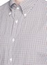 Detail View - Click To Enlarge - EIDOS - Gingham check cotton poplin shirt