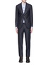 Main View - Click To Enlarge - EIDOS - 'Tenero' graph check soft wool flannel suit