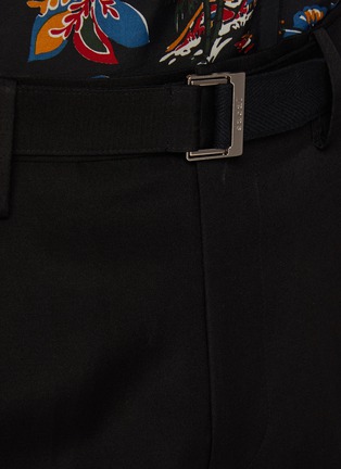 Detail View - Click To Enlarge - SACAI - Big Pocket Silk Cotton Pants