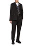 Figure View - Click To Enlarge - SACAI - Big Pocket Silk Cotton Pants