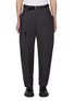 Main View - Click To Enlarge - SACAI - Big Pocket Belted Wool Pants