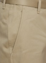 SACAI | Belted Cotton Wide Leg Chino Pants | Men | Lane Crawford SACAI | Belted Cotton Wide Leg Chino Pants | Men | Lane Crawford
