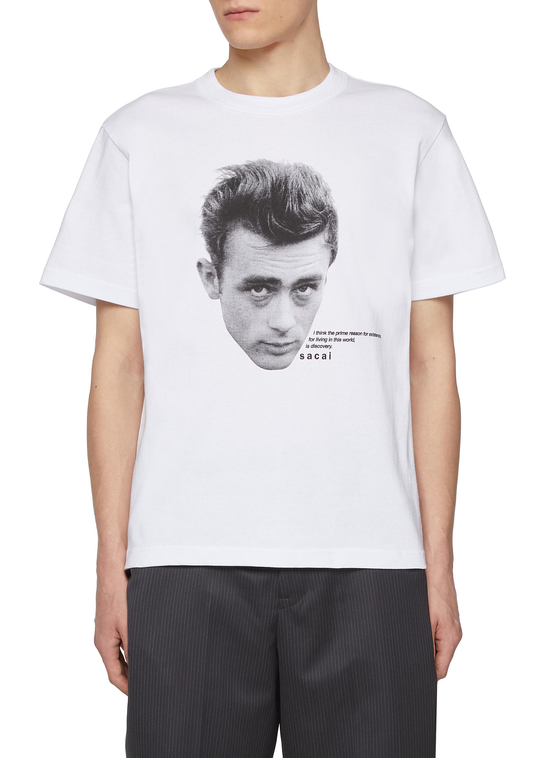 SACAI | James Dean Cotton T-Shirt | Men | Lane Crawford SACAI | James Dean Cotton T-Shirt | Men | Lane Crawford