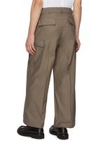 SACAI | x WTAPS Square Stitching Belted Cotton Pants | Men SACAI | x WTAPS Square Stitching Belted Cotton Pants | Men