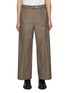 Main View - Click To Enlarge - SACAI - x WTAPS Square Stitching Belted Cotton Pants