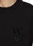  - SACAI - x WTAPS Flock Print Cotton T-shirt