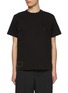 Main View - Click To Enlarge - SACAI - x WTAPS Flock Print Cotton T-shirt