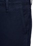 Detail View - Click To Enlarge - EIDOS - 'Morgan' slim fit cotton-linen chinos