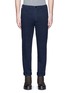 Main View - Click To Enlarge - EIDOS - 'Morgan' slim fit cotton-linen chinos