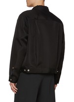 こんぶ☆sacai 美品 191,000円 Pleated Jacket SACAI | Pleated Silk Cotton Jacket | Men | Lane Crawford