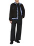 Figure View - Click To Enlarge - SACAI - Pleated Silk Cotton Jacket