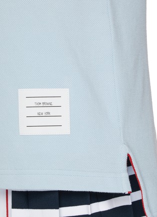  - THOM BROWNE - 4-Bar Sleeve Cotton Polo Shirt