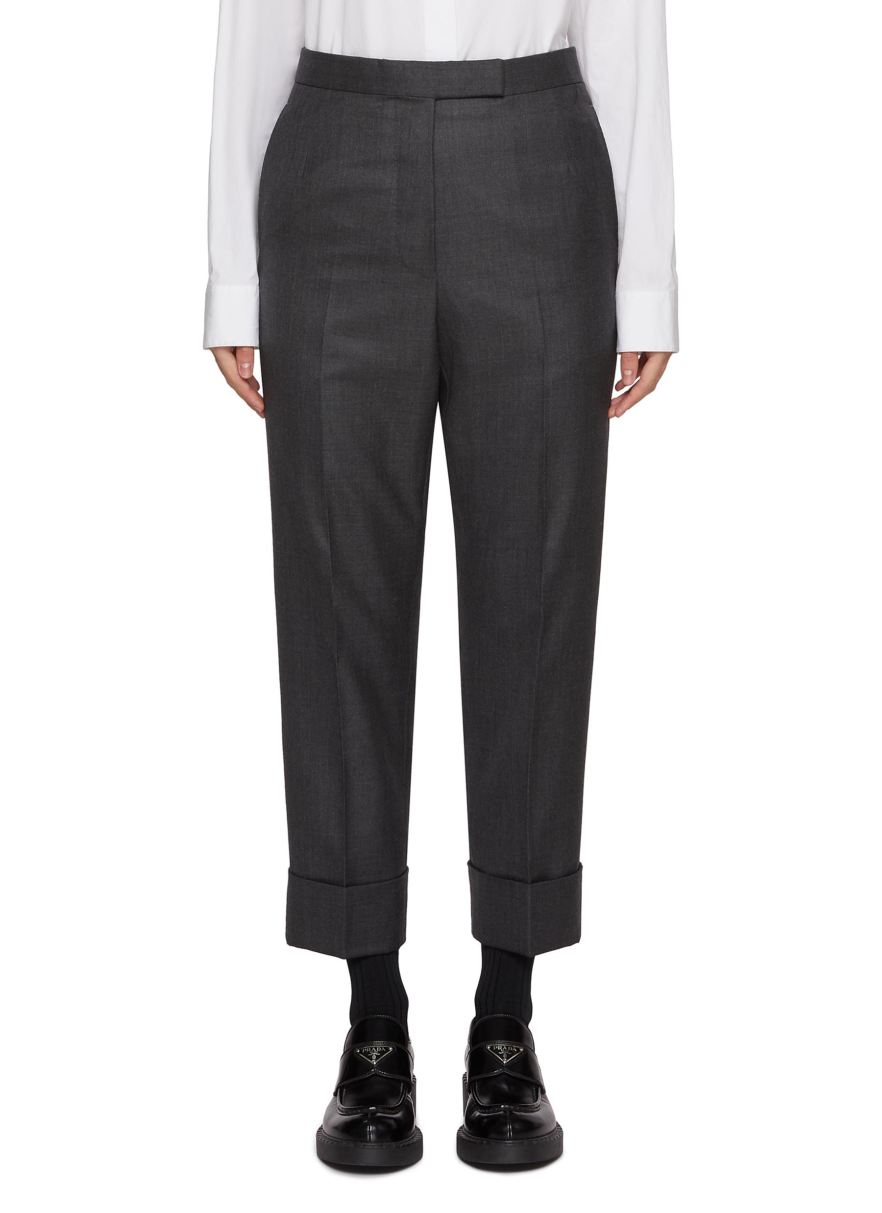 ボトムスその他 THOM BROWNE Women Pants FTC392A04346035 Grey ボトムスその他 THOM BROWNE Women Pants FTC392A04346035 Grey