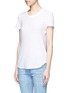 Front View - Click To Enlarge - JAMES PERSE - Cotton slub jersey T-shirt